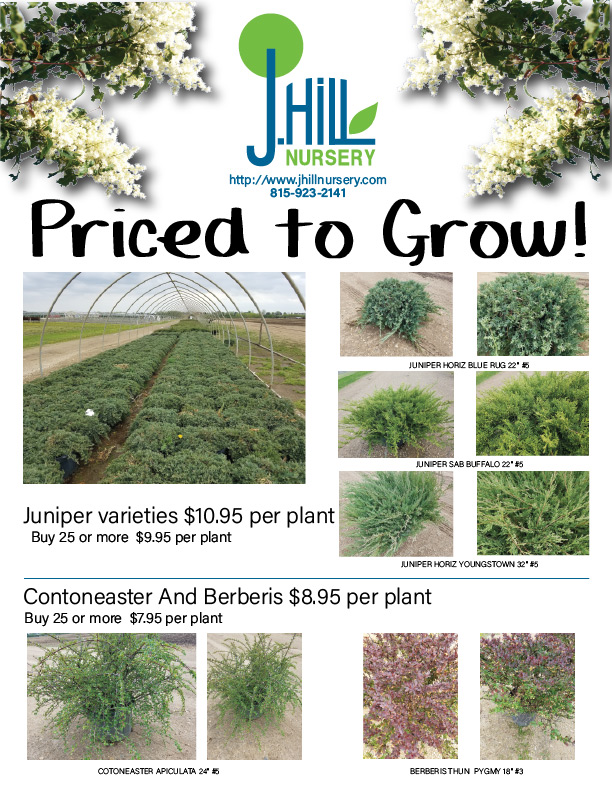 Sales Flyer ⋆ J.Hill Nursery